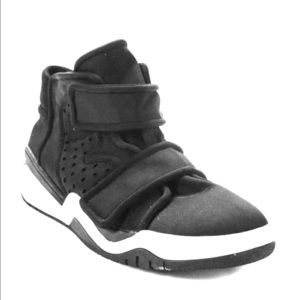 LIMITED ASH MENS HIGH TOP SNEAKERS BLACK SIZE 8.5